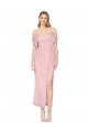 Wholesale Mermaid Cold Shoulder Short Knee Length Chiffon Prom Dress UK