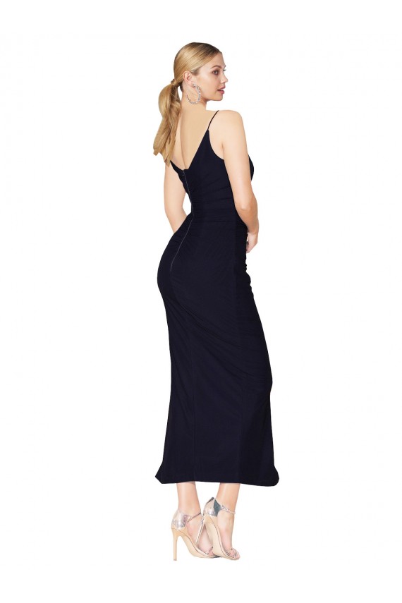Wholesale Chiffon High Neck Spaghetti Straps Short Cocktail Dress / Prom Dress UK
