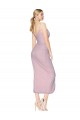 Wholesale Short Knee Length Chiffon Wrap Cocktail Prom Dress / Homecoming Dress with Straps UK