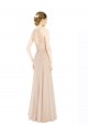 Wholesale High Halter Neck Illusion Lace Prom Dress with Chiffon Skirt and Keyhole Back UK