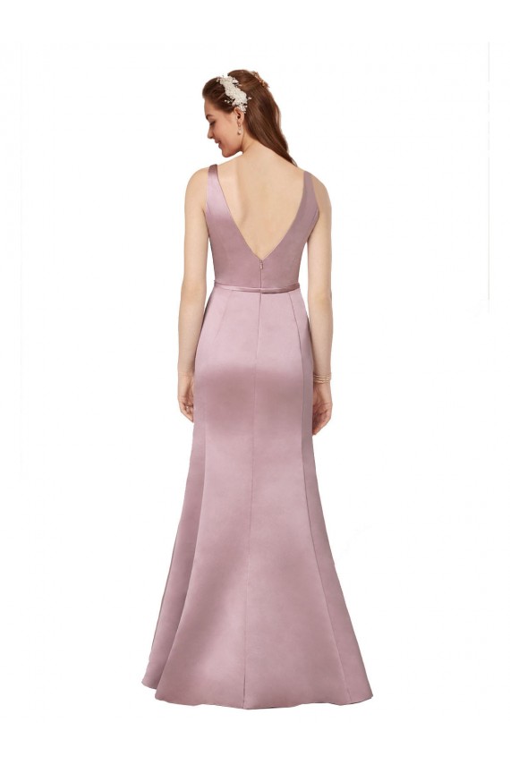 Wholesale Sexy Satin Prom Dress with Side Cutouts UK