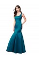 Wholesale Long Sleek Satin Prom Dress with U-Back UK