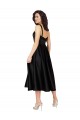 Wholesale Short Square Neck Satin Cocktail Prom Dress / Homecoming Dress with Beading UK