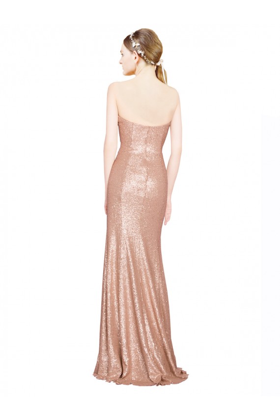 Wholesale Sweetheart Full Length Long Sequin Prom Dress UK