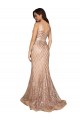Wholesale Sleek Long Mermaid Sparkling Sequin Prom Dress UK