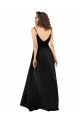 Wholesale High Low V-Neckline Silky Satin Tulip Prom Dress with Wrap Skirt UK
