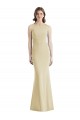 Wholesale Criss Cross Twist Cutout Back Trumpet Prom Dress UK