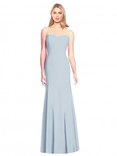 Wholesale Sweetheart Strapless Flared Skirt Maxi Prom Dress UK