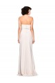 Wholesale Strapless Crepe Fitted Prom Dress with Twist Bow UK
