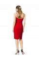 Wholesale Sleeveless Cocktail Length Sweetheart Neckline Crepe Prom Dress / Homecoming Dress UK