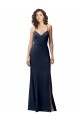Wholesale Sweetheart Fit and Flare Stretch Crepe Prom Dress with Side Slit and Strappy Back UK