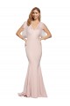 Wholesale Double Bow Full Length Sweetheart Crepe Prom Dress with Tulle Overlay UK