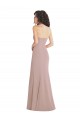 Wholesale Strapless Princess Line Crepe Mermaid Prom Dress UK