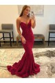 Wholesale Sweetheart Sleeveless Long Sweep Train Velvet Sequin Prom Dress UK
