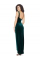Wholesale One Shoulder Velvet Front Wrap Prom Dress  UK