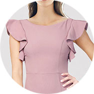 Wholesale Flutter Sleeves Prom Dresses UK